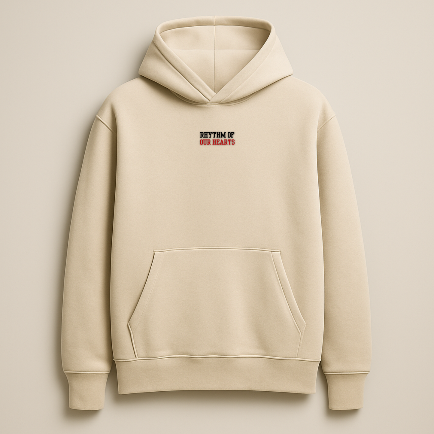 RHYTHM OF OUR HEARTS | Premium Oversized Hoodie