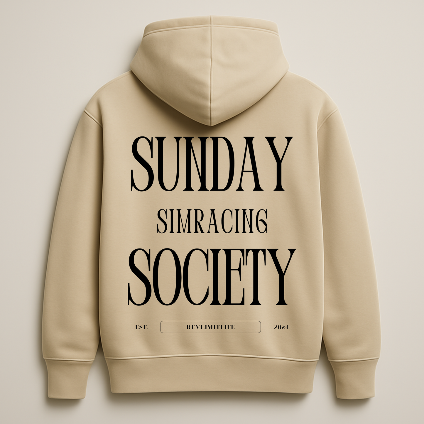 Sunday Simracing Society | Oversized Hoodie