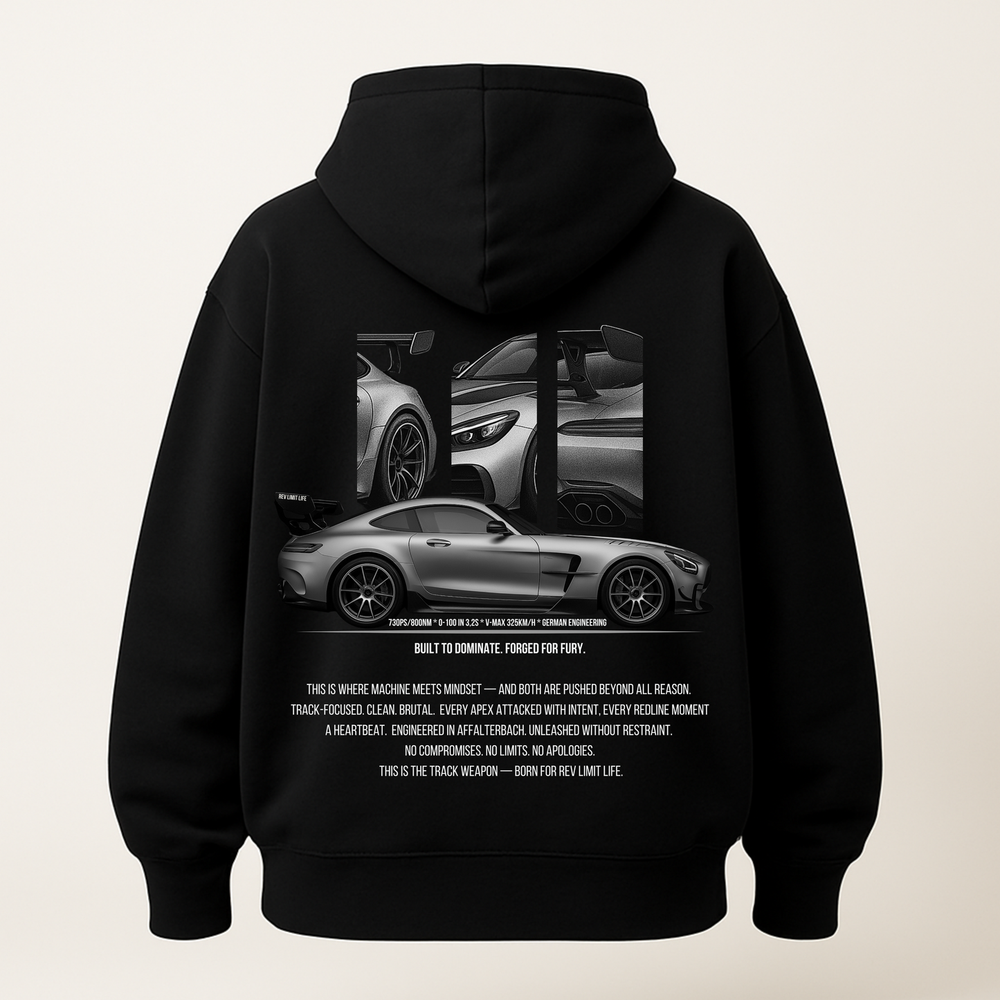 Track Weapon | Premium Oversized Hoodie