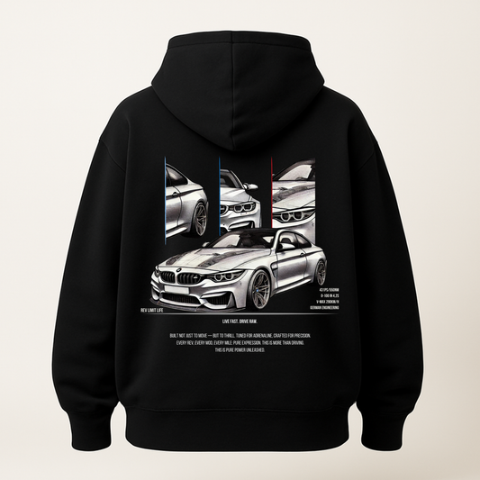 Drive Raw | Premium Oversized Hoodie