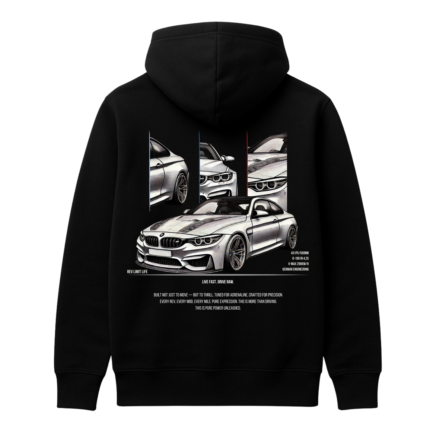 DRIVE RAW | Premium Hoodie