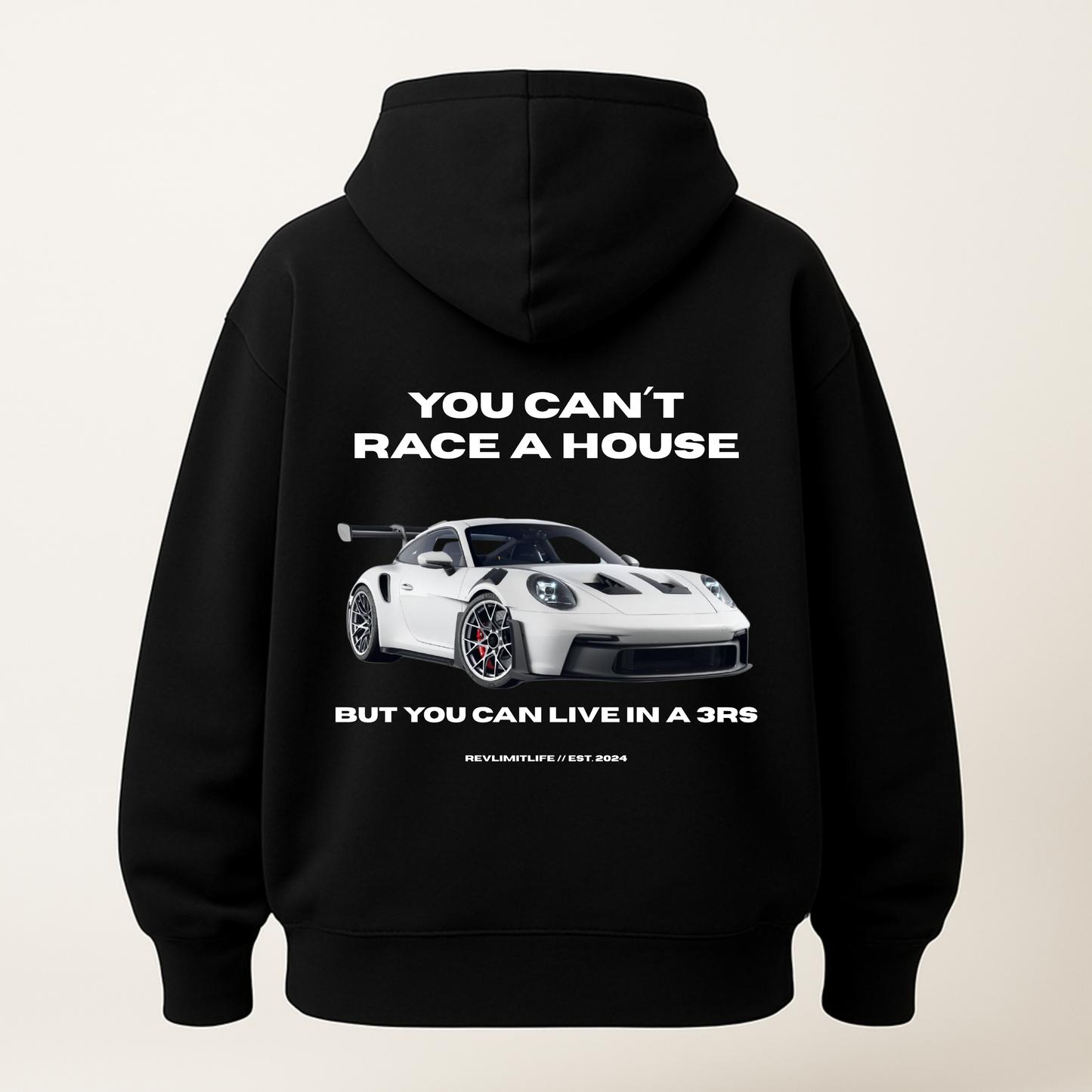 Live in a 3RS | Oversized Hoodie