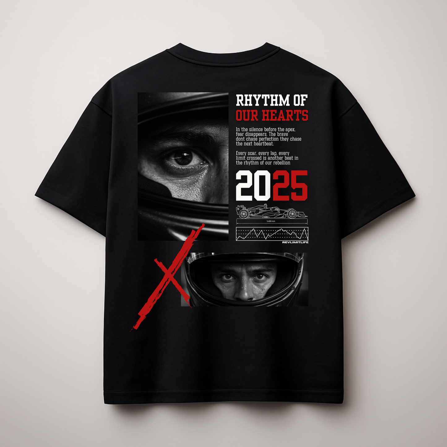 RHYTHM OF OUR HEARTS | Oversized Shirt