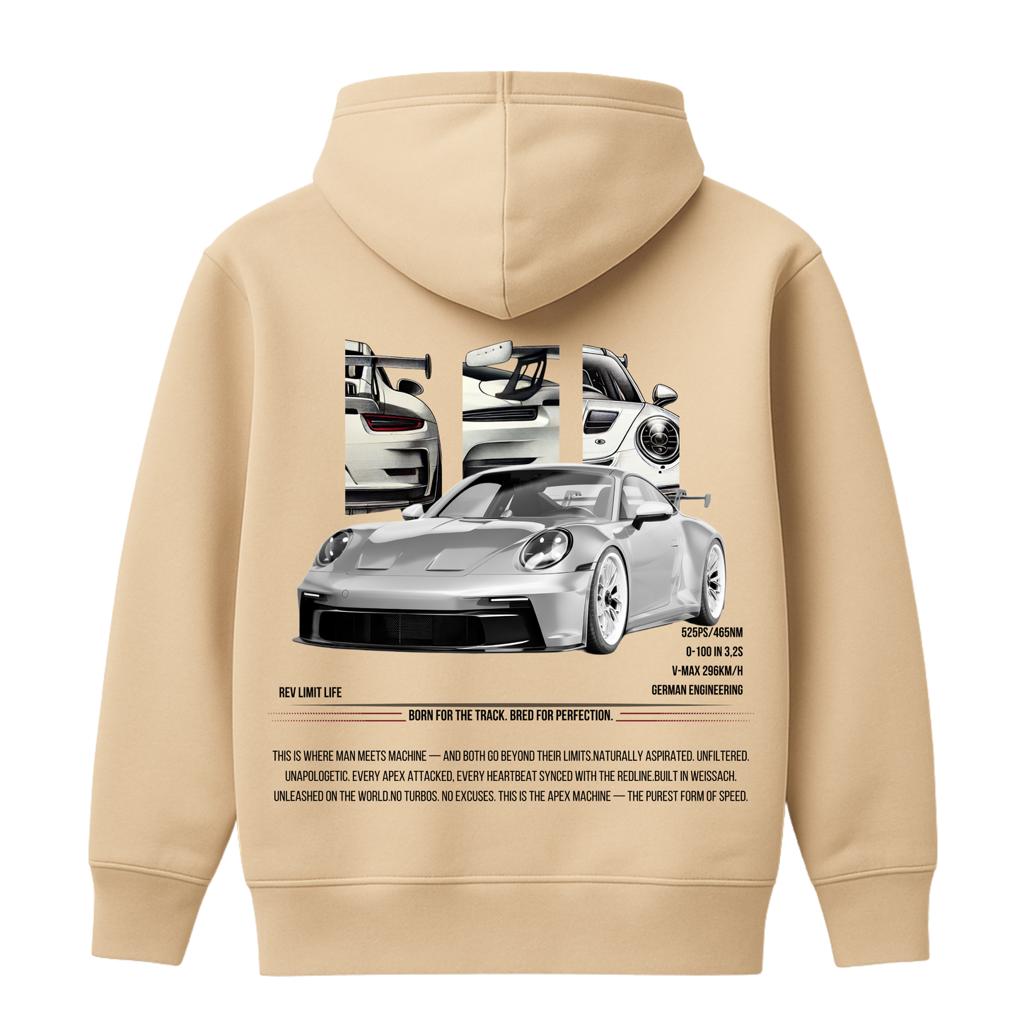 Born for the Track | Premium Hoodie