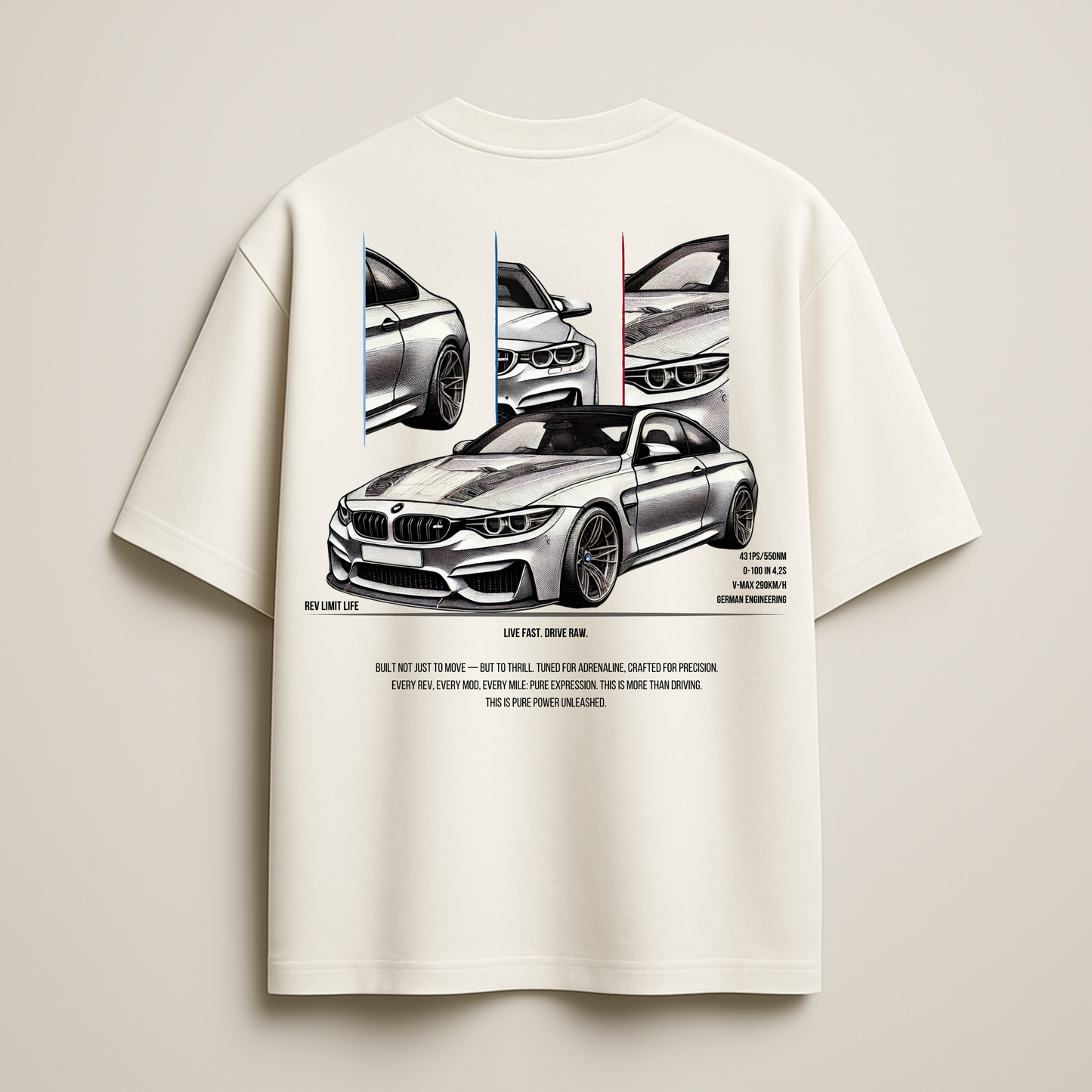 Drive Raw |  Oversized Shirt