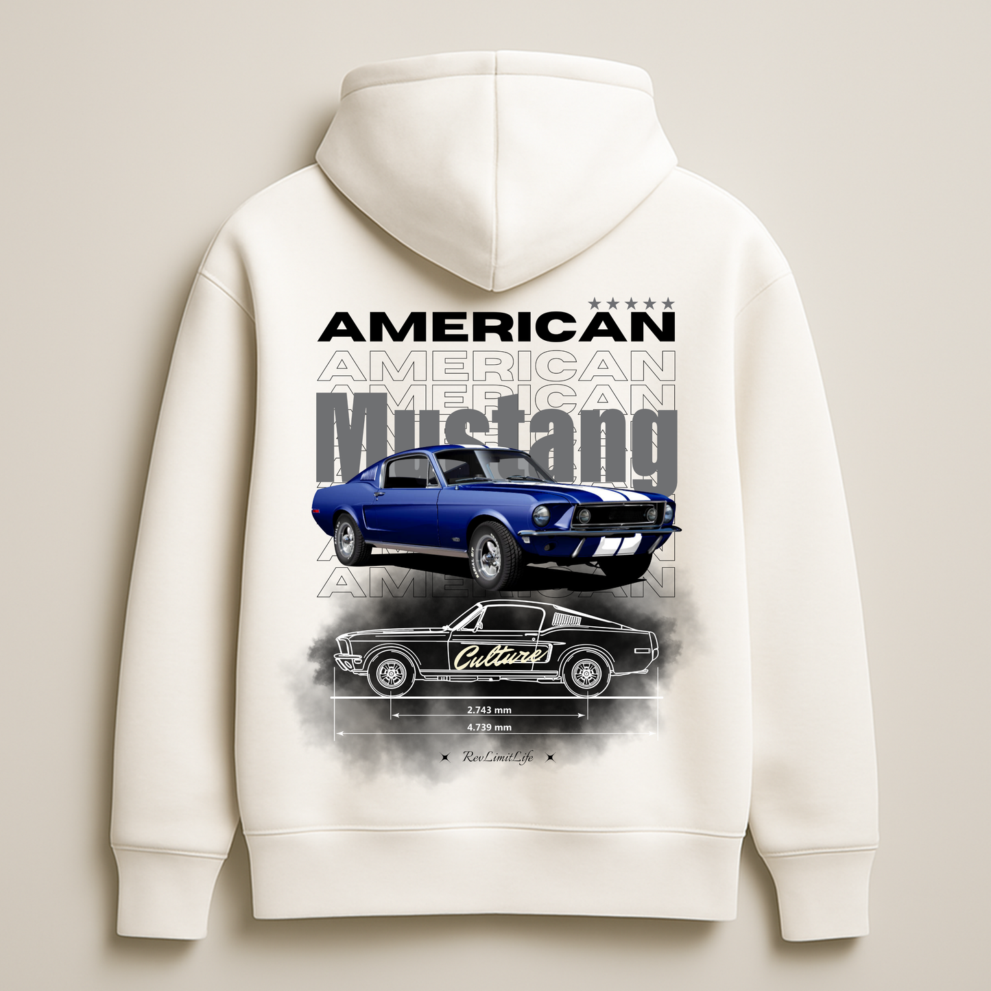 Amercian Culture | Premium Oversized hoodie