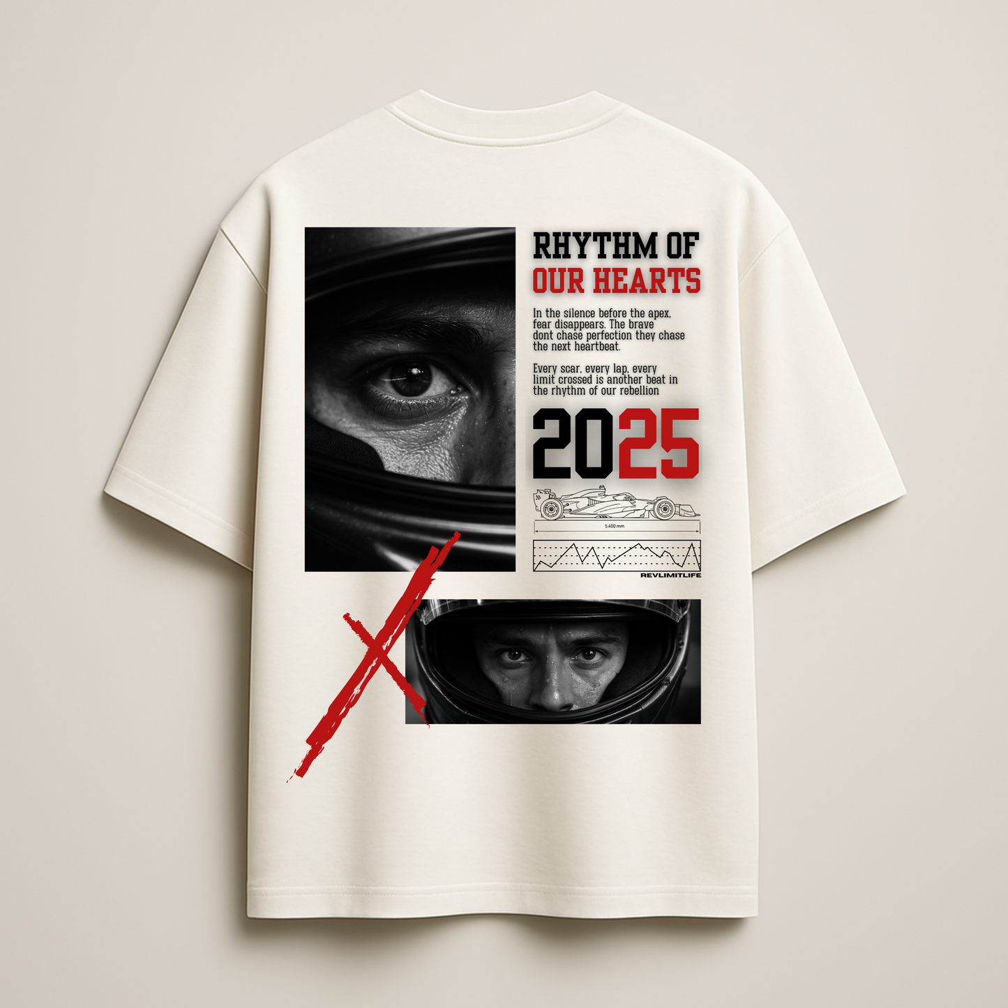 RHYTHM OF OUR HEARTS | Oversized Shirt