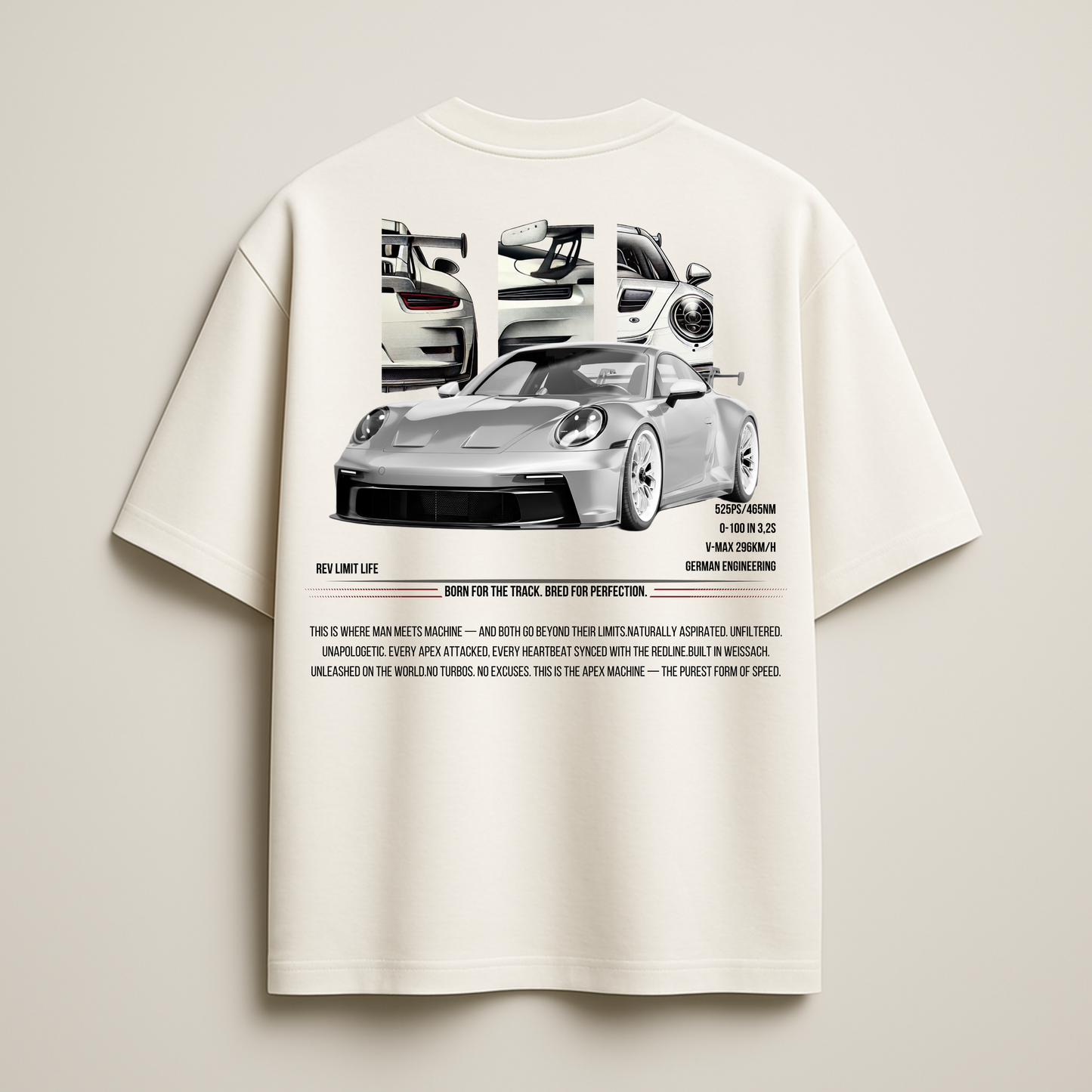 Born for the Track | Oversized Shirt