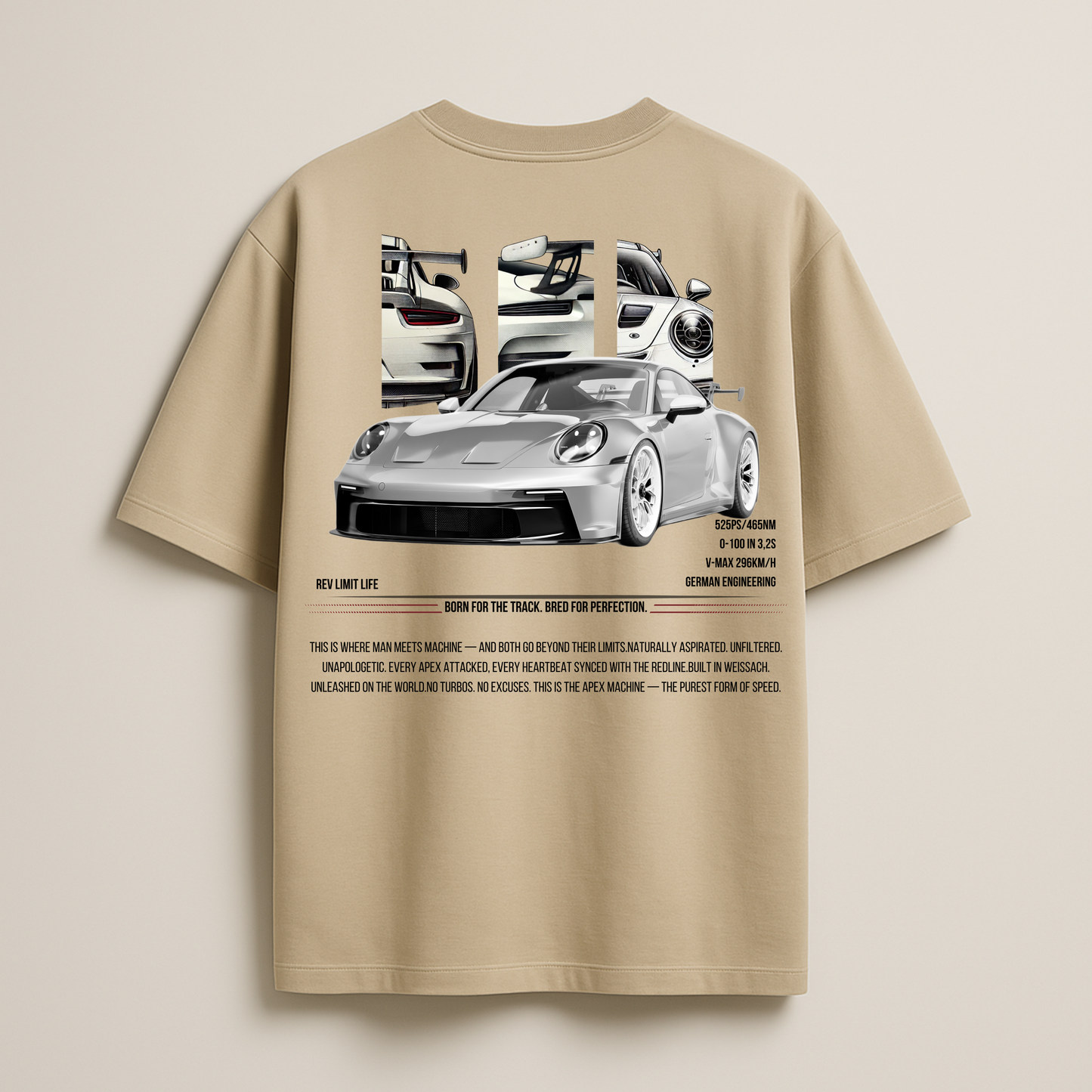 Born for the Track | Oversized Shirt