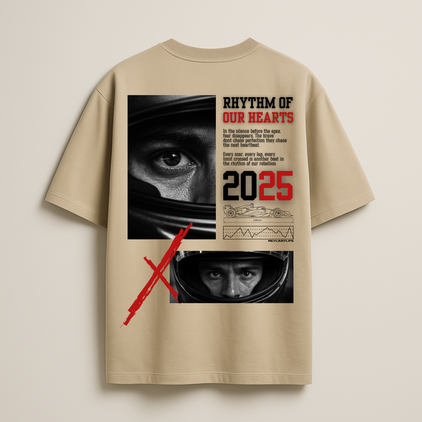 RHYTHM OF OUR HEARTS | Oversized Shirt