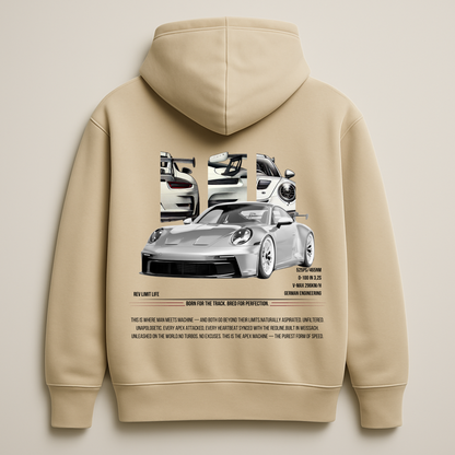 Born for the Track | Premium Oversized Hoodie