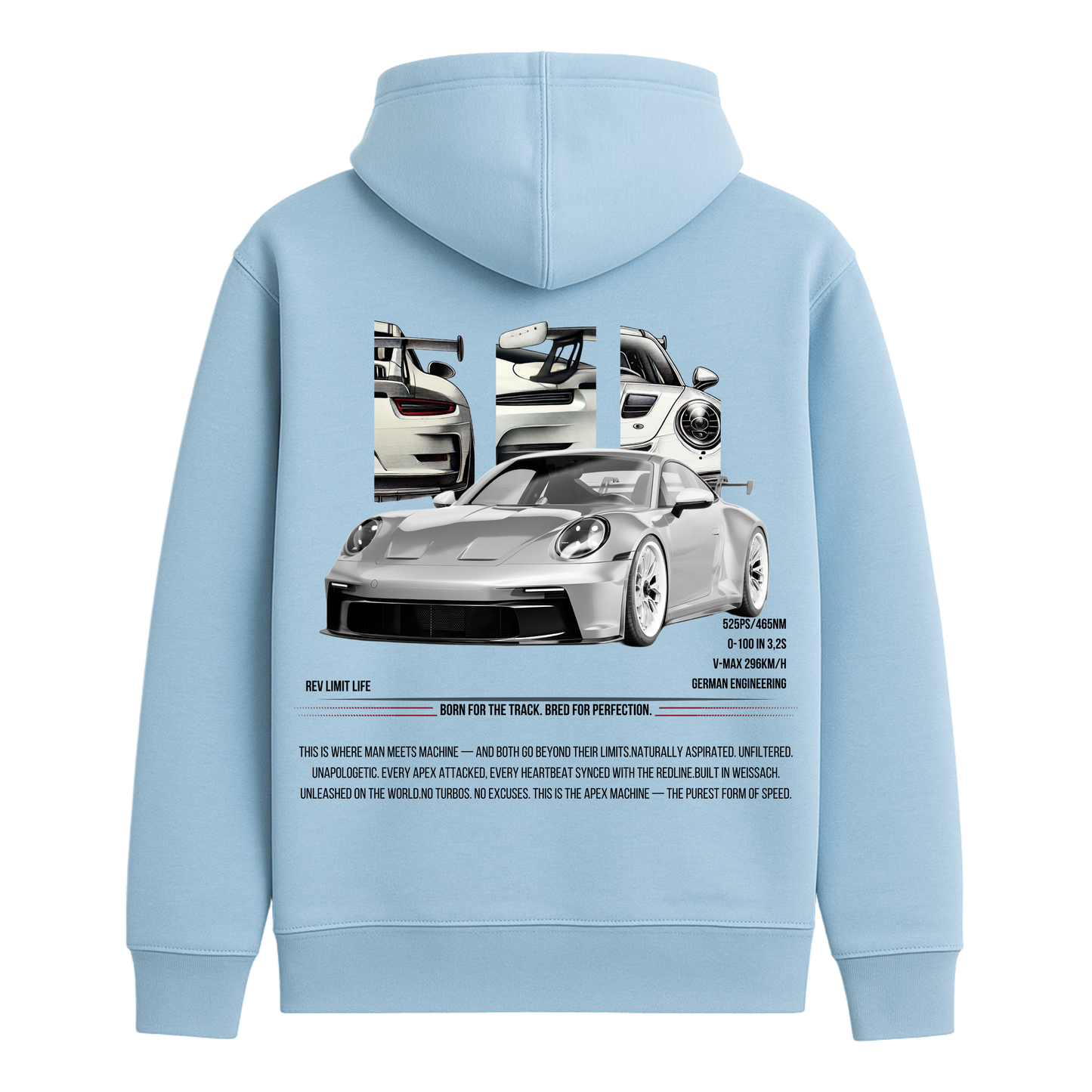 Born for the Track | Premium Hoodie