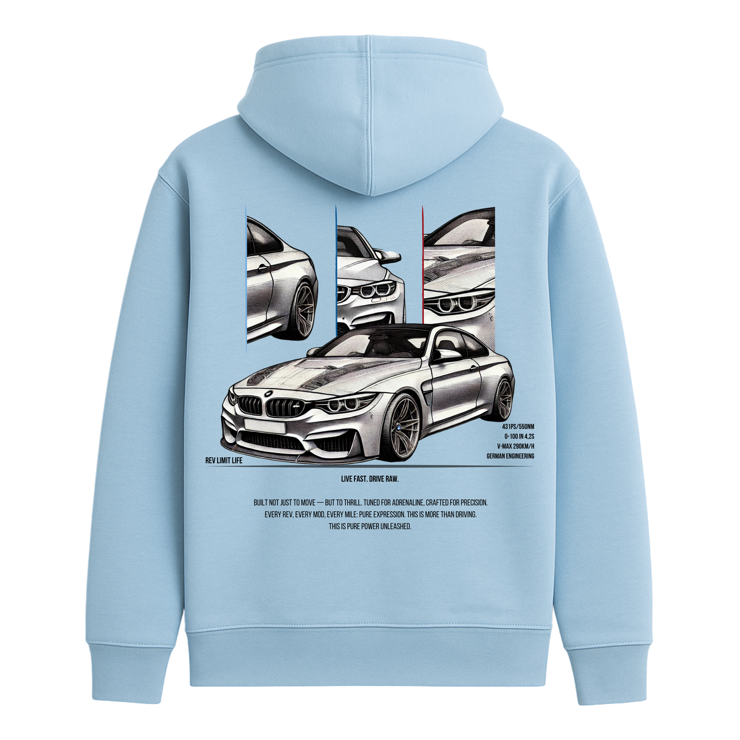 DRIVE RAW | Premium Hoodie