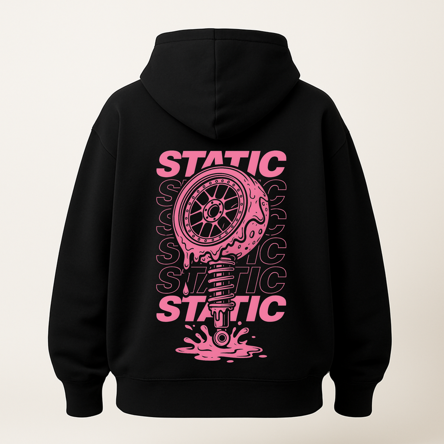 Static Drip | Premium Oversized Hoodie