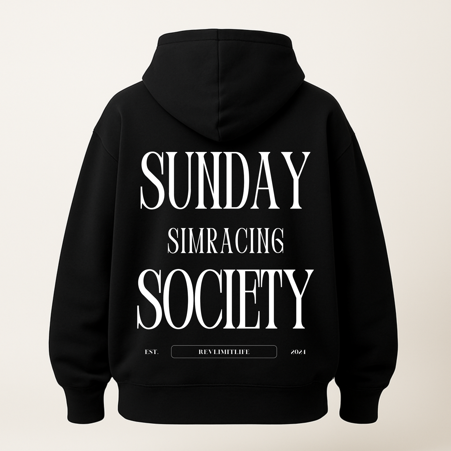 Sunday Simracing Society | Oversized Hoodie