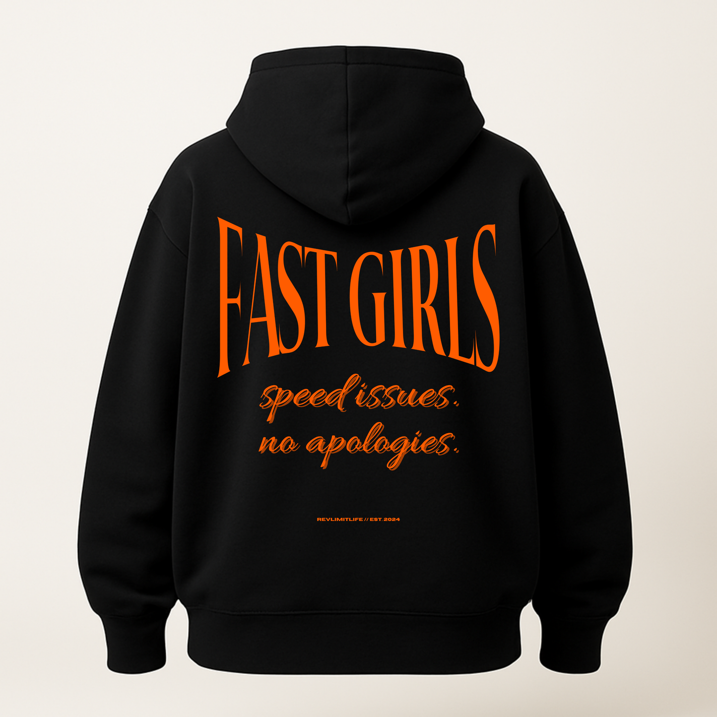 Fast Girls | Oversized Hoodie