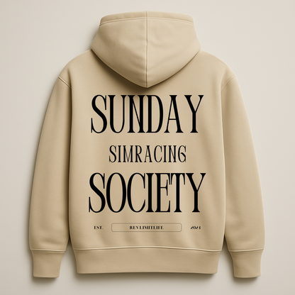 Sunday Simracing Society | Oversized Hoodie