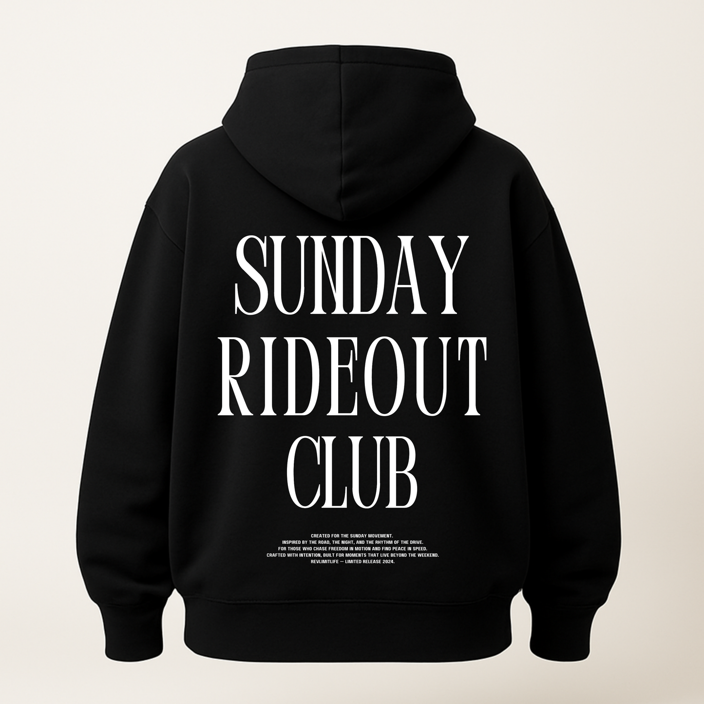 Sunday Rideout Club | Oversized Hoodie