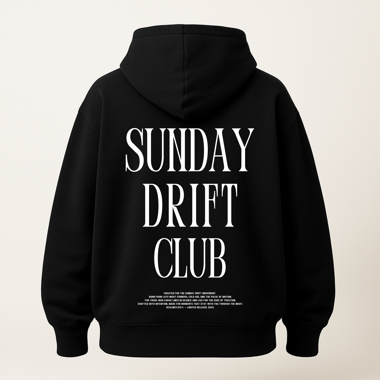 Sunday Drift Club | Oversized Hoodie
