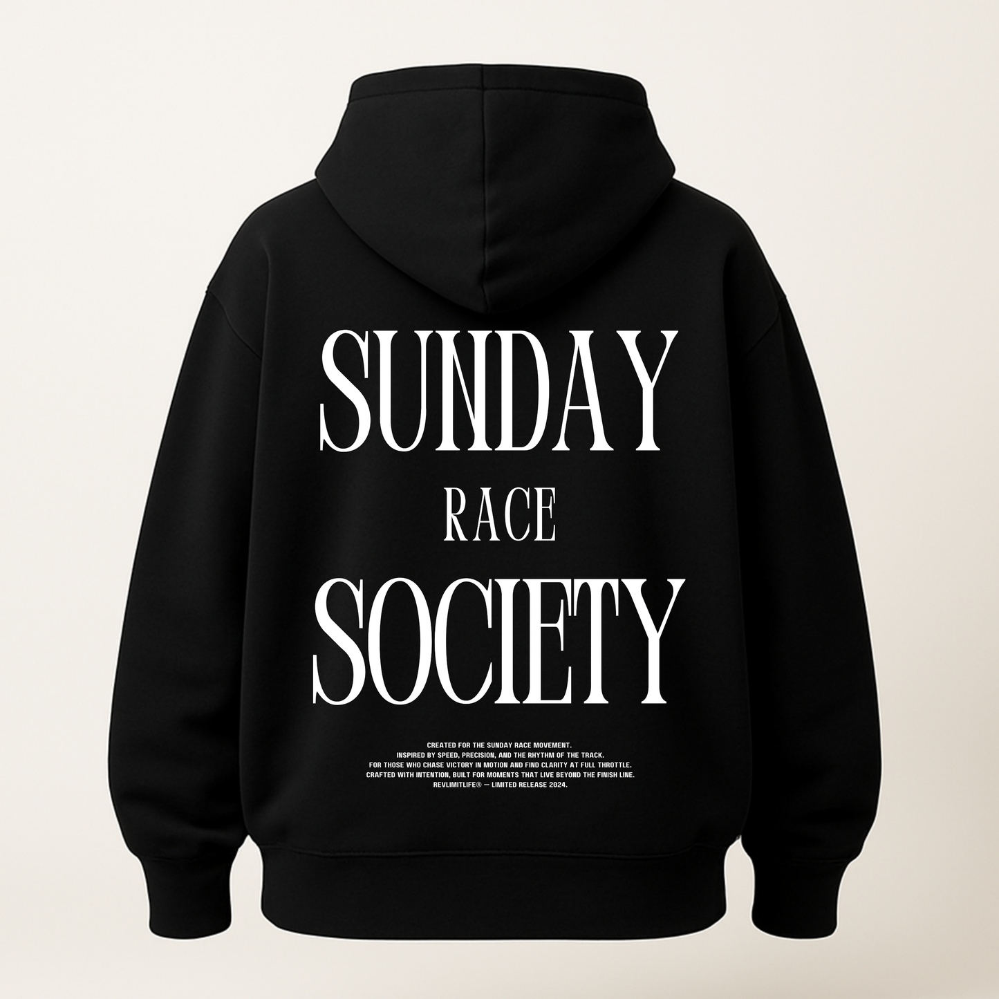 Sunday Race Society | Oversized Hoodie