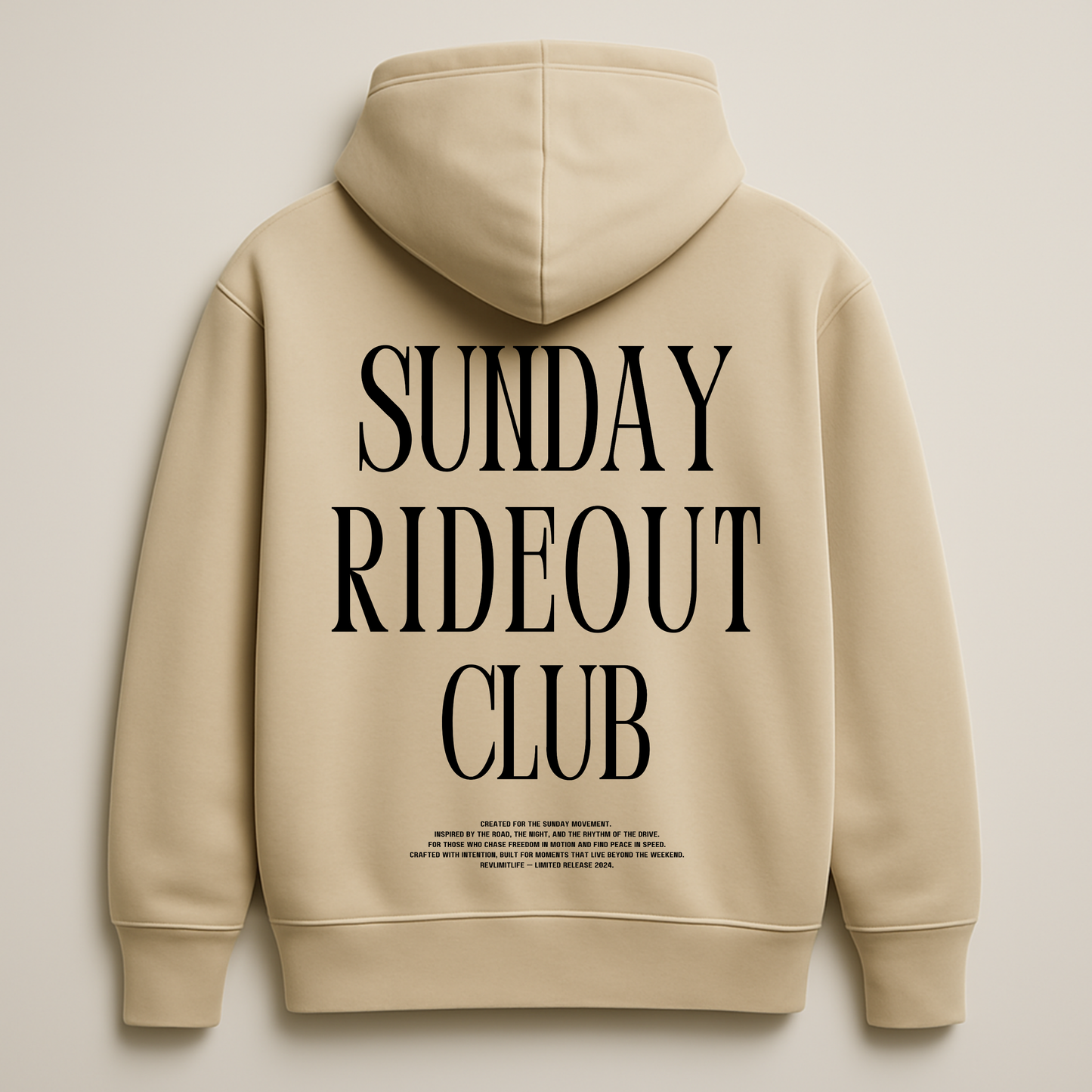 Sunday Rideout Club | Oversized Hoodie