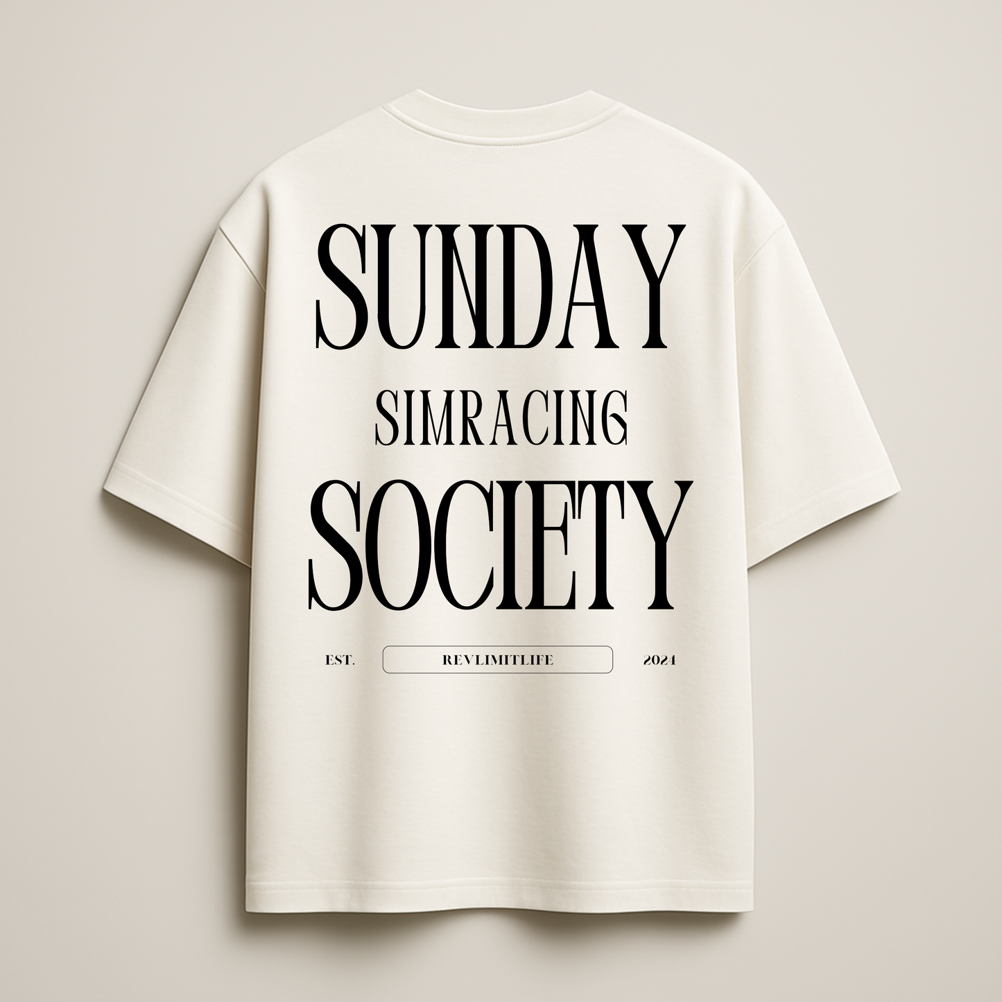 Sunday Simracing Society | Oversized Shirt