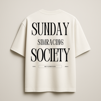 Sunday Simracing Society | Oversized Shirt
