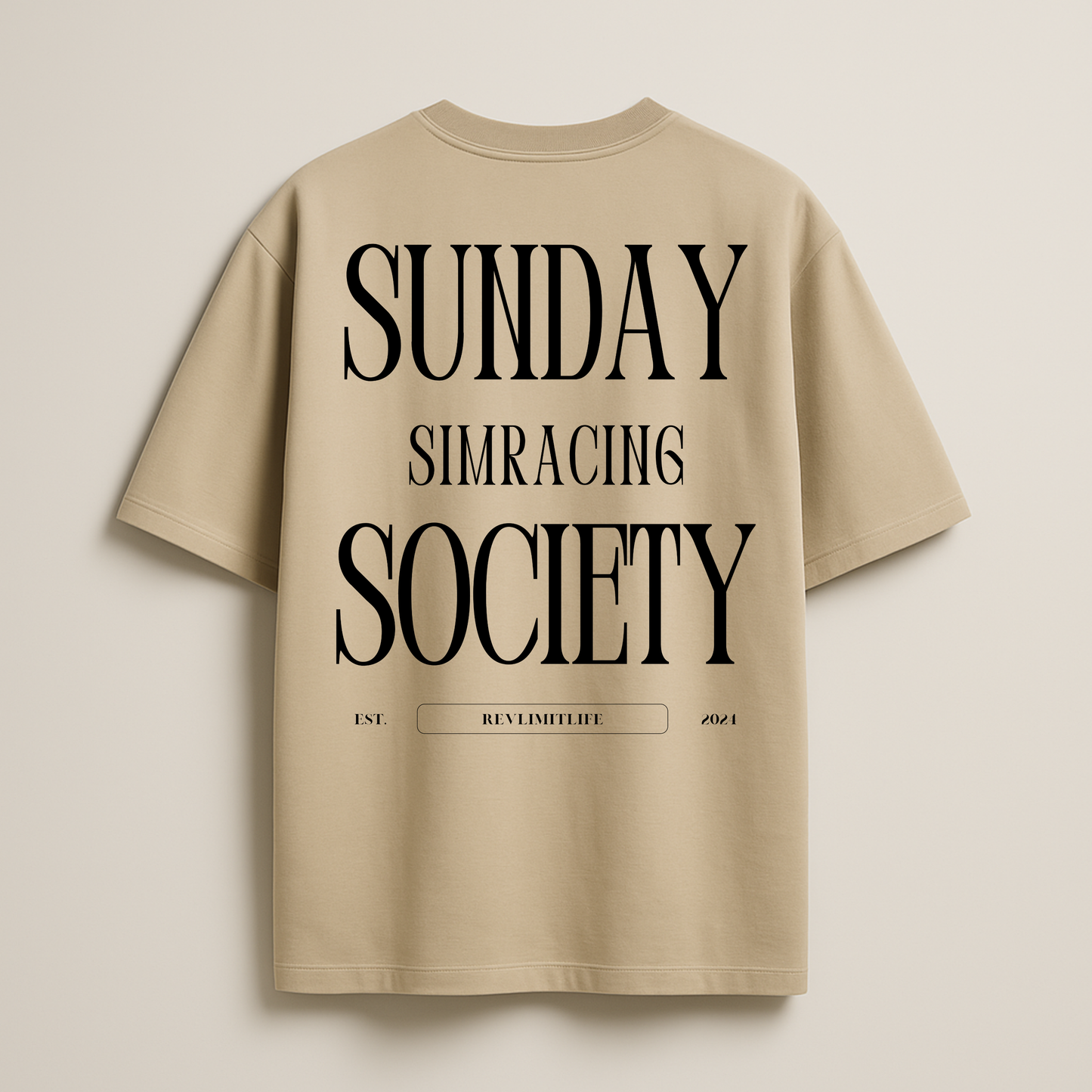 Sunday Simracing Society | Oversized Shirt