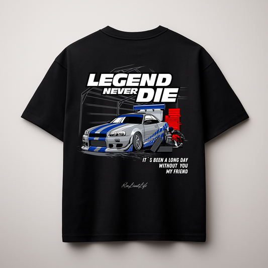 Legend Never Die | Oversized Shirt