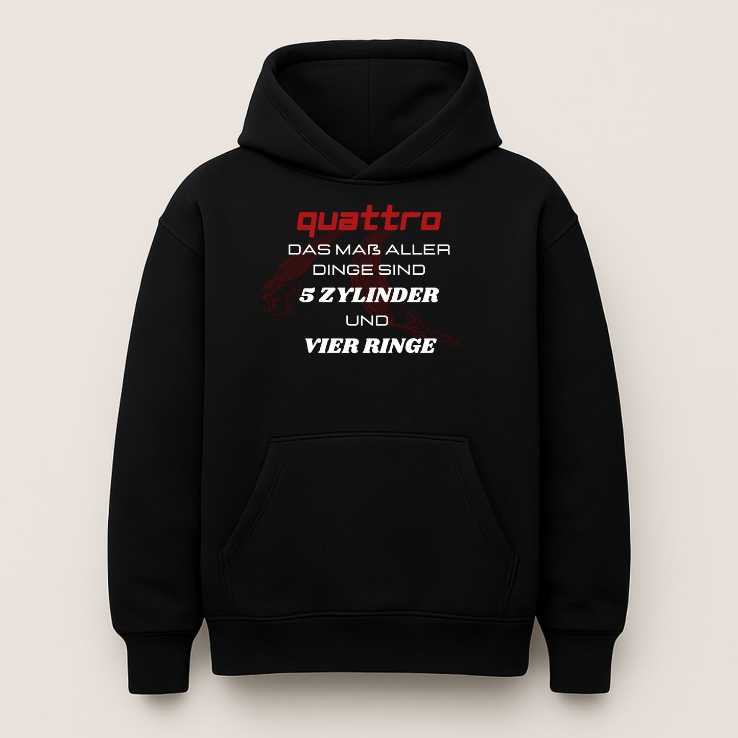 Quattro | Oversized Hoodie