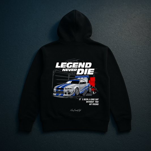 Legend Never Die | Premium Hoodie