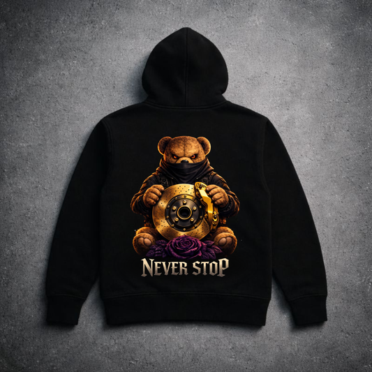 Never Stop | Oversized Hoodie